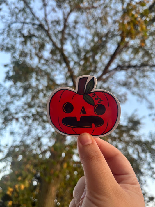 Jack O'Lantern Sticker