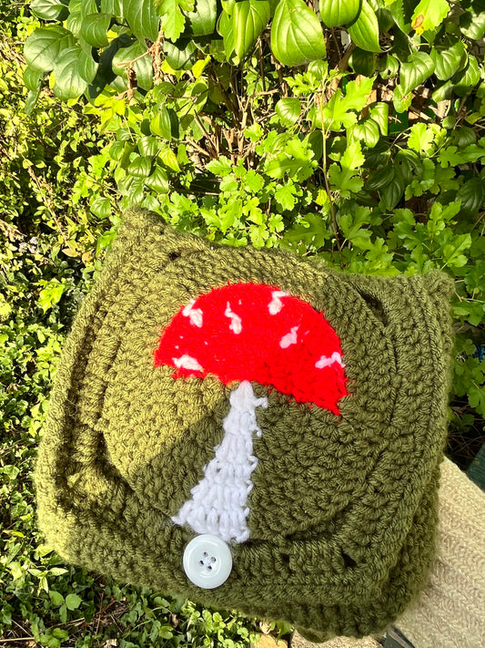 *PRE-ORDER* Mushroom Messenger Bag
