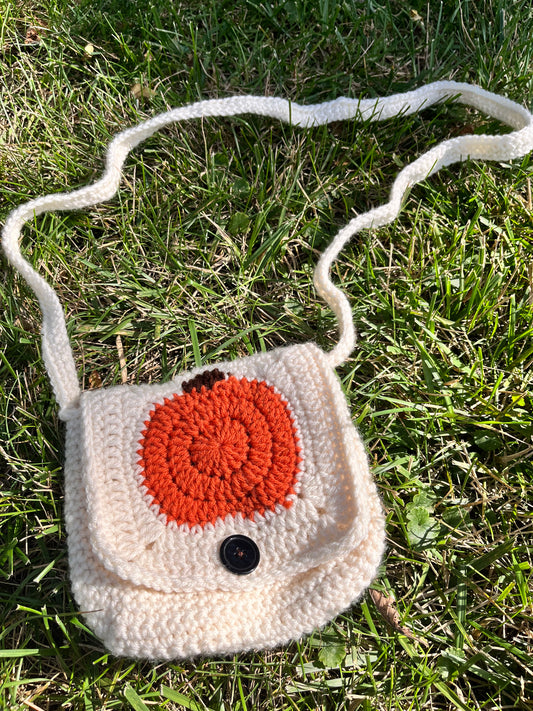 *PRE-ORDER* Pumpkin Messenger Bag